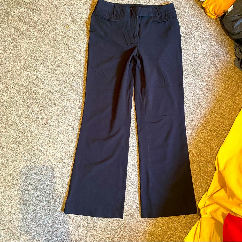 EUC Short 4 x 30 Apostrophe Black Work Pants Dress Trousers